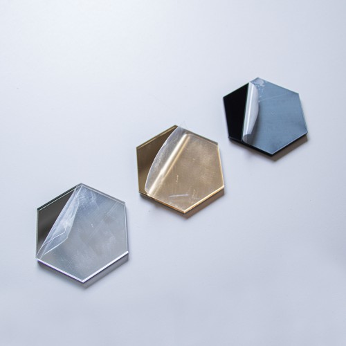 Mini lustro dekoracyjne HEX NT - zdjęcie 2