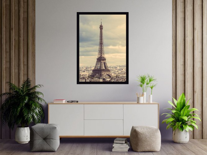 Plakat France, eiffel tower 61097 Naklejkomania - zdjecie 1