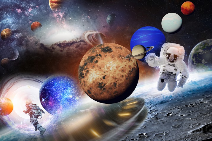 Fototapeta fototapety na ścianę 41424 kosmos 3d  galaktyka - zdjęcie 2