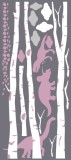 Naklejka ścienna dla dzieci-  brzozy, las 7136 Naklejkomania - zdjecie 2 - miniatura