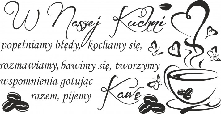 Naklejka dekoracyjna 1197 W naszej kuchni - zdjęcie 2
