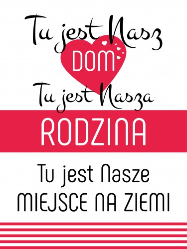 Tabliczki drewniane 60018 Tu jest nasz dom... - zdjęcie 2