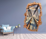 Naklejka ścienna , dziura 3D  most 3650 Naklejkomania - zdjecie 1 - miniatura
