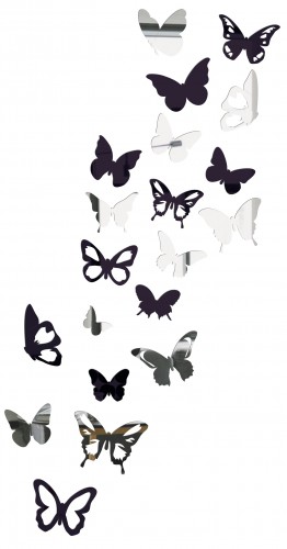 Naklejane motylki na ścianę motylki4 NT Naklejkomania - zdjecie 1