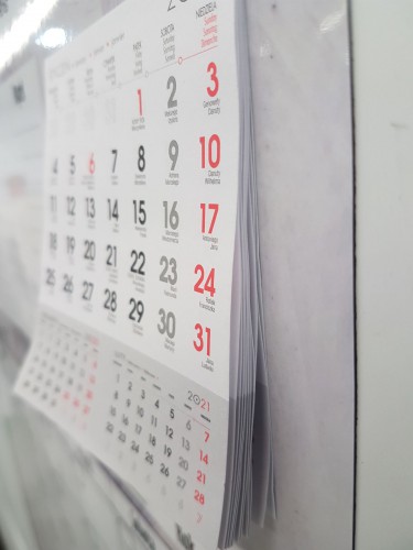 Planer z Kalendarzem  na lodówkę 4580 - zdjęcie 2