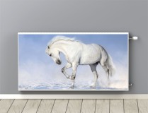 Maskownica mata magnetyczna na grzejnik kaloryfer 177266726 biały koń Naklejkomania - zdjecie 1 - miniatura