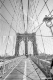 Brooklyn Bridge black and white Naklejkomania - zdjecie 1 - miniatura
