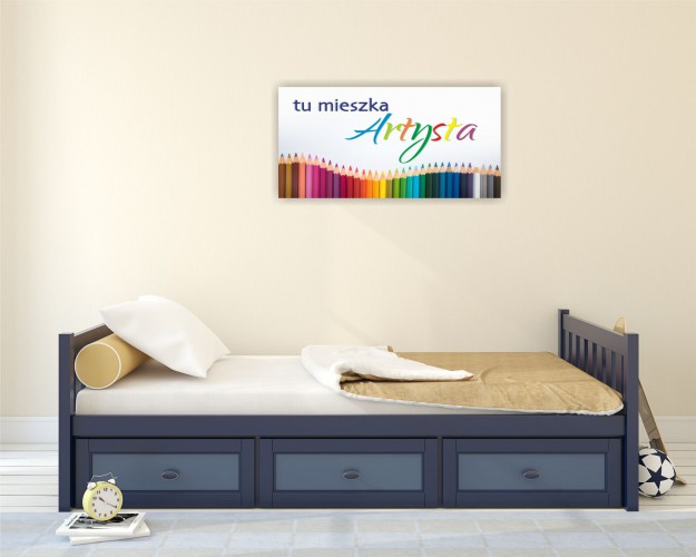 Obraz na ramie płótno canvas cytat- dm19 - zdjęcie 2