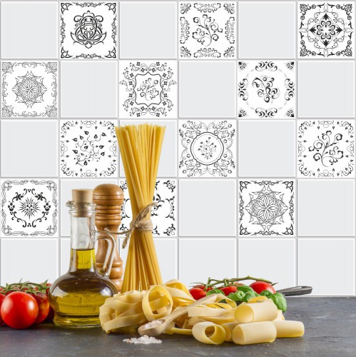 Naklejki na płytki ceramiczne kafle schody 9021 - zdjęcie 3