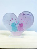Statuetka serce Walentynki Dzień Zakochanych Miłość serce 5 Naklejkomania - zdjecie 1 - miniatura