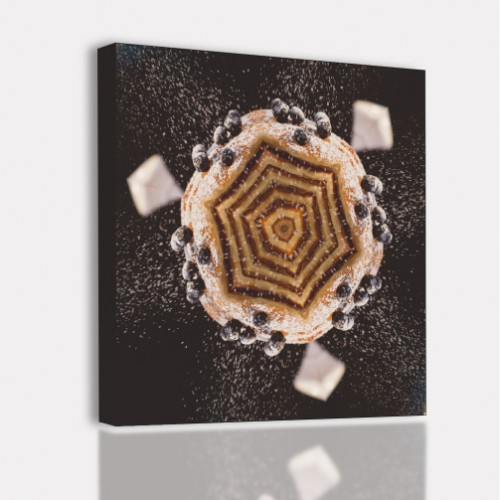 Obraz na płótnie- Rozeta 17981 - zdjęcie 2