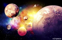 Planets Galaxy, the over light - Elements of this Image Furnished by NASA Naklejkomania - zdjecie 1 - miniatura