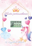 Plakat w ramie na pieniądze unicorn  PP007 Naklejkomania - zdjecie 3 - miniatura