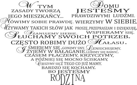 873 Naklejka ścienna dekoracyjna, cytat - zdjęcie 2