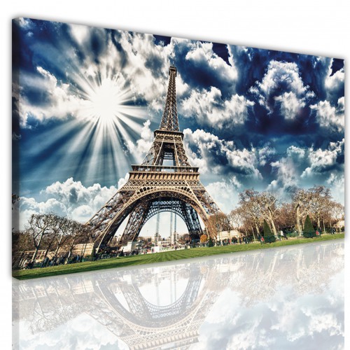 Obraz na ścianę 15156 Paryż wieża eiffla Naklejkomania - zdjecie 1