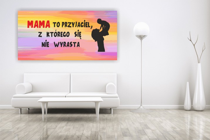 Obraz na ramie płótno canvas cytat- dm8 - zdjęcie 2