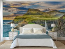Fototapeta na ścianę tapeta na fizelinie do sypialni, kanion, góry, wodospad 10070 Naklejkomania - zdjecie 1 - miniatura