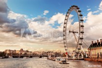 London, England the UK skyline. The River Thames Naklejkomania - zdjecie 1 - miniatura