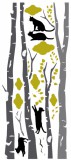Naklejka ścienna dla dzieci-  brzozy, las 7106 Naklejkomania - zdjecie 2 - miniatura