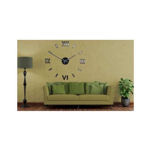 Nowoczesny ROMANUS zegar na ścianę L/XL NT - zdjęcie 3