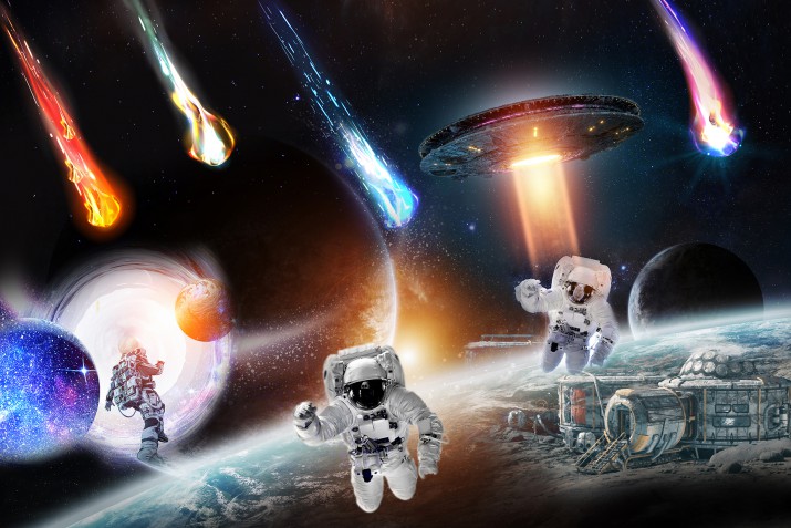 Fototapeta fototapety na ścianę 41422 ufo kosmos - zdjęcie 2