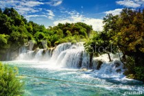 Fototapeta ścienna Wodospad Krka 42170 Chorwacja Naklejkomania - zdjecie 2 - miniatura