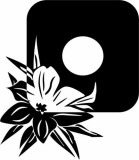 Naklejka pod kontakt włącznik- Kwiaty 9 Naklejkomania - zdjecie 1 - miniatura