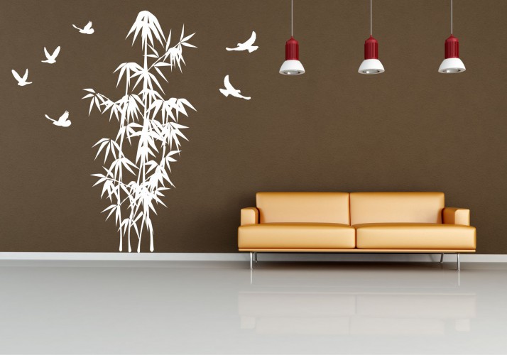 Naklejki na ścianę ścienne na ściany naklejka dekoracyjna ścienna, drzewo  9551 drzewa Naklejkomania - zdjecie 1