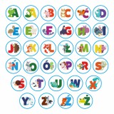 Magnesy Magnes na lodówkę litery alfabet literami Naklejkomania - zdjecie 1 - miniatura