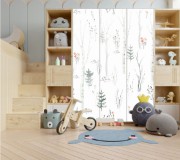 Naklejki okleiny na szafy dla dzieci okleina na meble dziecięce las 62011 Naklejkomania - zdjecie 1 - miniatura
