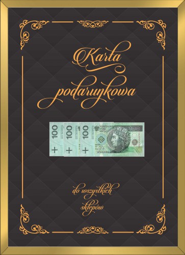 Plakat w ramie na pieniądze pikowane  PP003 - zdjęcie 4