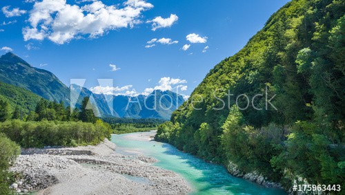 Soca river, Bovec Slovenia