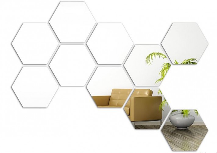 Lustro dekoracyjne HEX HEXAGON NT - zdjęcie 3