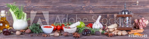 Panoramic of spices - zdjęcie 1