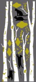 Naklejka ścienna dla dzieci-  brzozy, las 7139 Naklejkomania - zdjecie 2 - miniatura