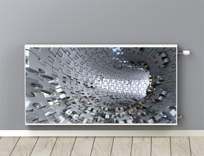 Maskownica mata magnetyczna na grzejnik kaloryfer 70987087 puzzle efekt 3d - zdjęcie 1