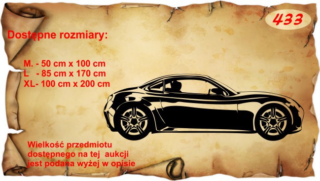 Naklejka dekoracyjna na ścianę, auta  433 - zdjęcie 2
