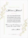 Plakat w ramie ślub wesele podziękowanie dla rodziców 20534 Naklejkomania - zdjecie 2 - miniatura