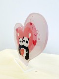 Statuetka serce Walentynki Dzień Zakochanych Miłość serce 2 Naklejkomania - zdjecie 3 - miniatura