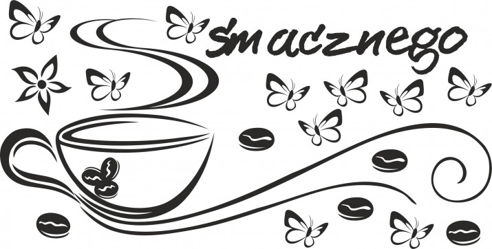 Naklejka ścienna kuchenna, zestaw 1239 - zdjęcie 2