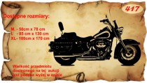 Naklejka dekoracyjna na ścianę, motor 417 Naklejkomania - zdjecie 2 - miniatura