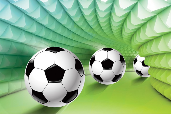 Fototapety Fotapeta sport 10156 Tapeta na fizelinie piłka nożna tapeta piłkarska - zdjęcie 2