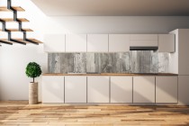Panel szklany do kuchni  14339 drewno Naklejkomania - zdjecie 1 - miniatura