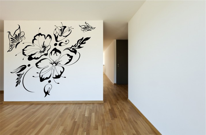 Naklejki na ścianę ścienne na ściany naklejka dekoracyjna ścienna, drzewo , motyw 198 Naklejkomania - zdjecie 1
