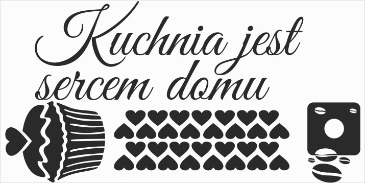 Naklejka kuchenna zestaw 1201 - zdjęcie 2