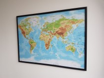 Plakat mapa świata  61235 Naklejkomania - zdjecie 5 - miniatura