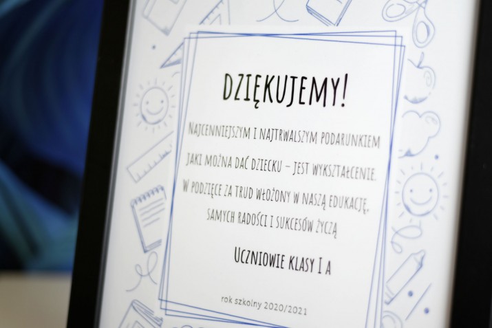 Plakat w ramie dla nauczyciela 20546 - zdjęcie 4