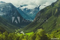 Scenic Norwegian Landscape Naklejkomania - zdjecie 1 - miniatura