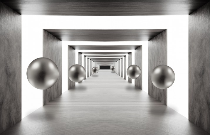 Fototapeta fototapety na ścianę 9674 tunel przestrzeń 3d - zdjęcie 2
