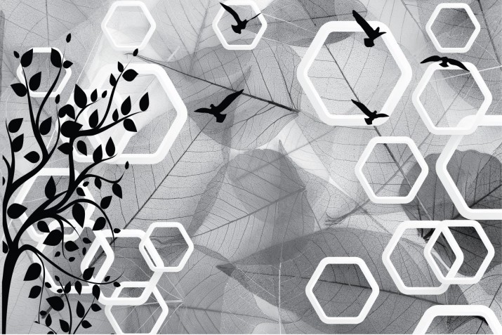 Nowoczesne Fototapety na ścianę geometria 40419 - zdjęcie 2